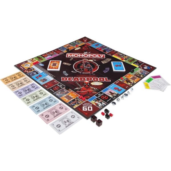 MONOPOLY Marvel Deadpool Kutu Oyunu