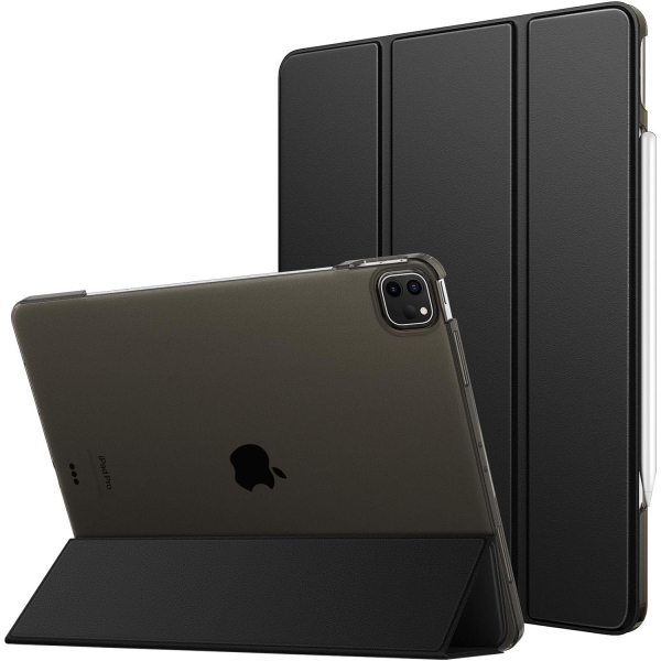 MoKo Kalem Blmeli iPad Air Klf (11 in)(6.Nesil)-Black