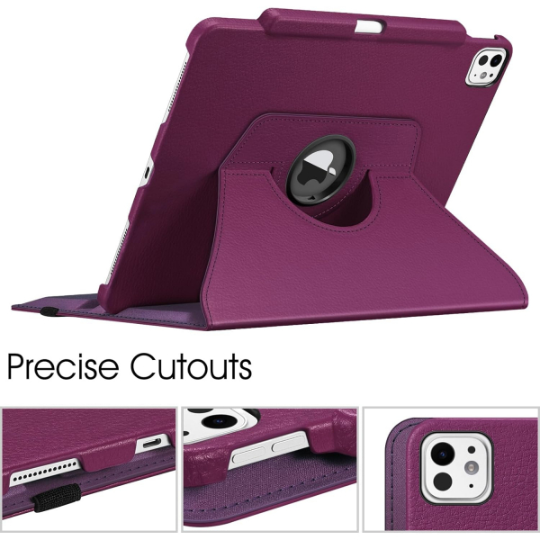 Fintie Rotating iPad Air Klf (11 in)-Purple