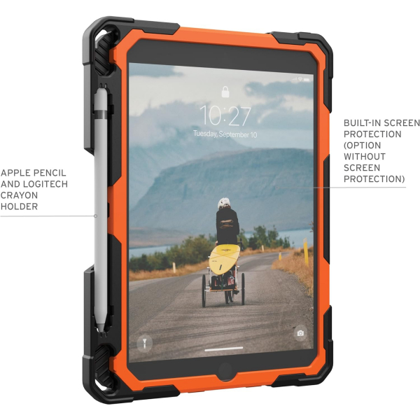 UAG Plasma iPad 10.Nesil Klf (10.9 in) -Orange Black