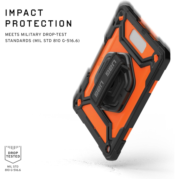 UAG Plasma iPad 10.Nesil Klf (10.9 in) -Orange Black