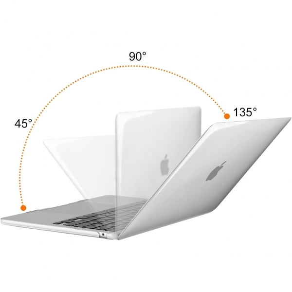 MOSISO MacBook Air M3 Uyumlu Klf (13 in)-Clear