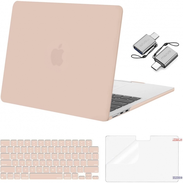 MOSISO MacBook Air M3 Uyumlu Klf (13 in)-Camel