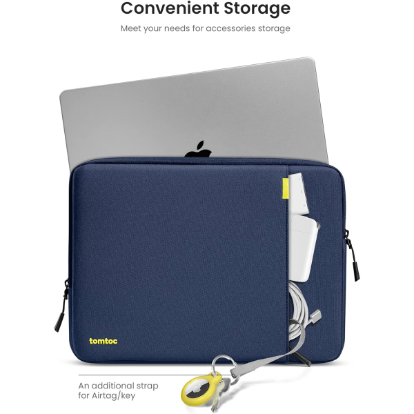 tomtoc A13-C12D Laptop antas (15 in)-Navy Blue