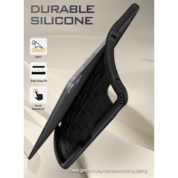 Poetic TurtleSkin iPad Pro M4 Klf (11 in)-Black