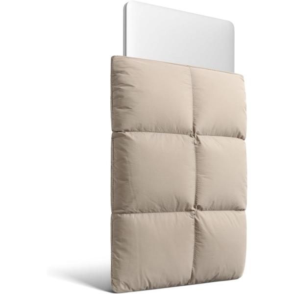 Comfyable Puffy Mknatsl Laptop antas (13/14 in)-Modern Taupe