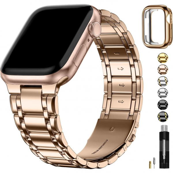 Fullmosa Apple Watch 9/8/7 Kay (42/44/45mm)-Rose Gold