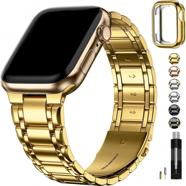 Fullmosa Apple Watch 9/8/7 Kay (42/44/45mm)-Golden