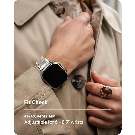 Fullmosa Apple Watch Deri Kay (41/40/38mm)-Beige