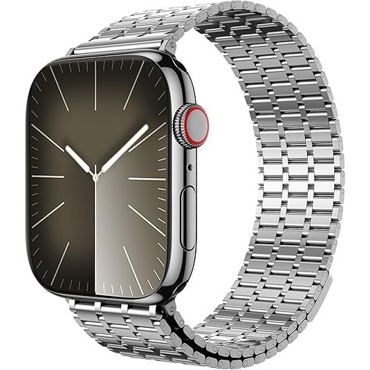 LETOID Apple Watch 10 42mm elik Kay -Silver