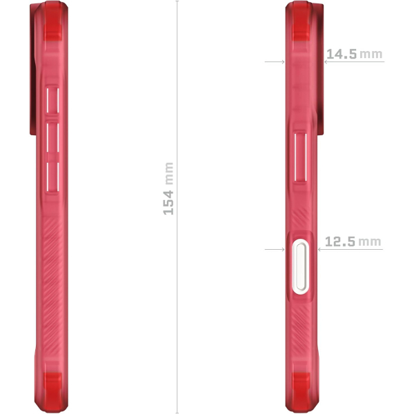 Ghostek Apple iPhone 16 Plus Covert Klf-Red