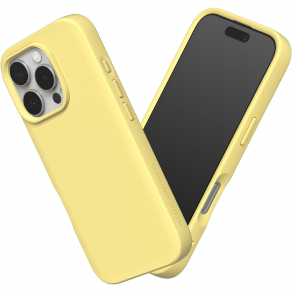 RhinoShield Apple iPhone 16 Pro Max SolidSuit Klf -Lemon Custard