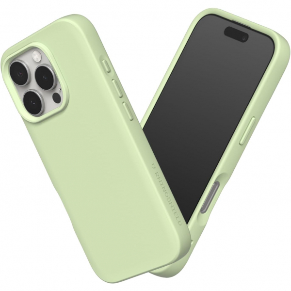 RhinoShield Apple iPhone 16 Pro Max SolidSuit Klf -Pastel Matcha 