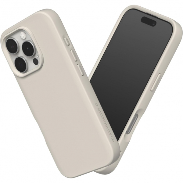 RhinoShield Apple iPhone 16 Pro Max SolidSuit Klf -Shell Beige