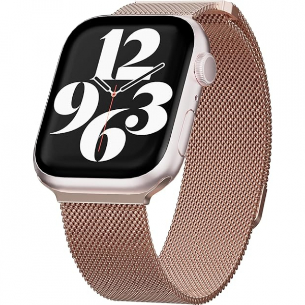 MAGEASY Apple Watch 10 46mm Kay-Rose Gold