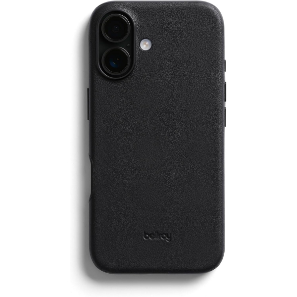 Bellroy Apple iPhone 16 Deri Klf-Black