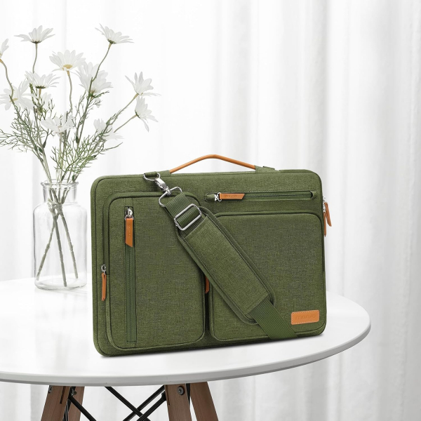 MOSISO 360 Laptop antas(14-15 in)-Olive Green 