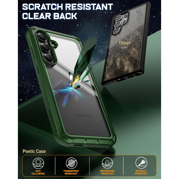 Poetic Samsung Galaxy S25 Plus Guardian Klf -Green