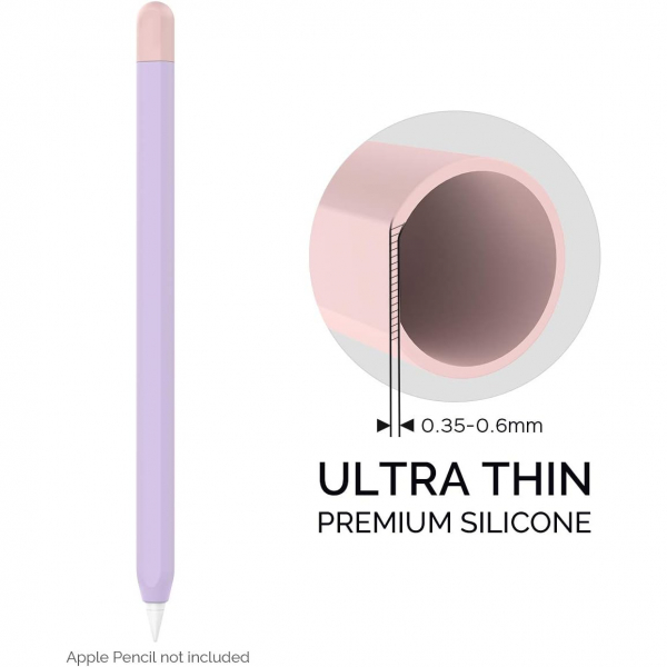 AHASTYLE Duotone Apple Pencil Pro Klf -Lavender/Pink