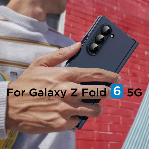 AICase Tam Korumal Galaxy Z Fold 6  Klf-Blue