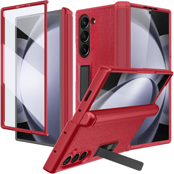 NINKI Tam Korumal Galaxy Z Fold 6 Klf-Red