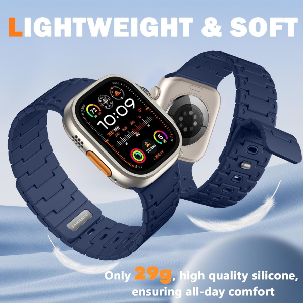 Bandletic Apple Watch 10 46mm Kay-Navyblue 