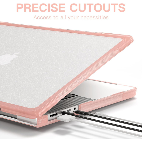 Batianda MacBook Pro M4 Standl Klf (14 in)-XPeachPink