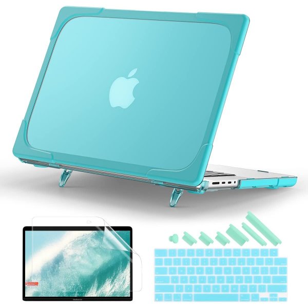 Batianda MacBook Pro M4 Standl Klf (14 in)-Cyan