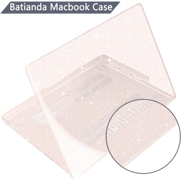 Batianda MacBook Pro M4 Iltl Klf (14 in)-Starlight 