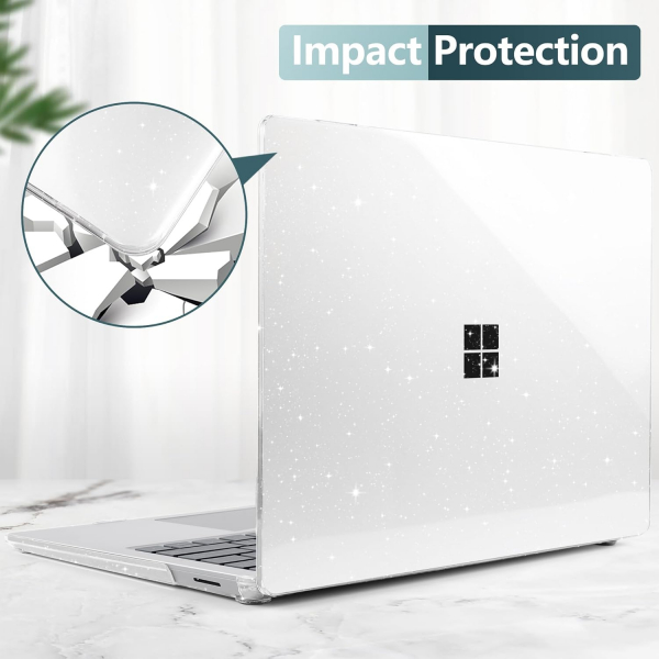 Batianda Microsoft Surface Laptop 7 Klf (13.8 in)-Bling Clear 