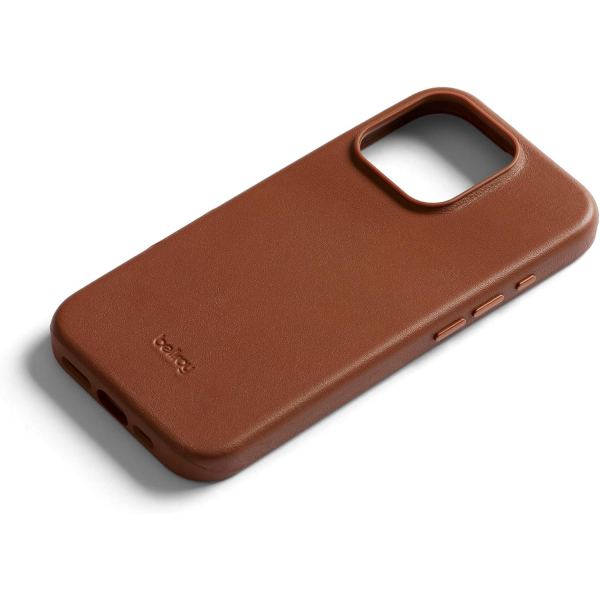 Bellroy Apple iPhone 16 Pro Max Deri Klf-Sienna