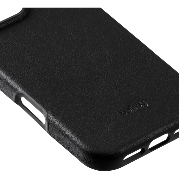 Bellroy Apple iPhone 16 Pro Max Deri Klf-Black