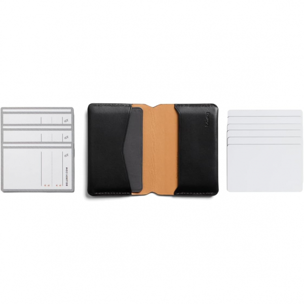 Bellroy Under Cover Deri Czdan -Black