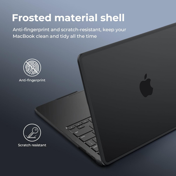 BlueSwan MacBook Pro effaf Klf (14 in)-Frosted Black