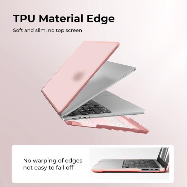 BlueSwan MacBook Pro effaf Klf (14 in)-Baby Pink