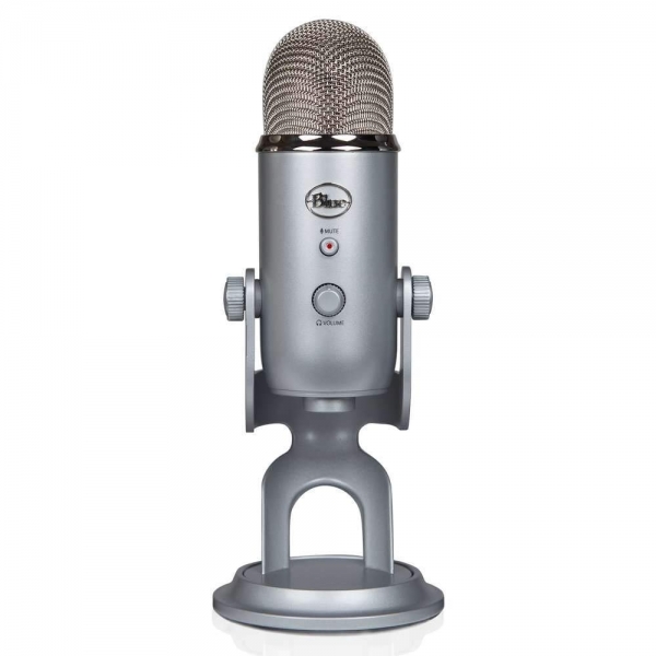 Blue Yeti USB Microphone - Silver