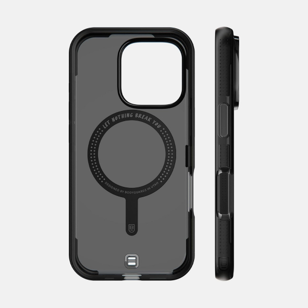 BodyGuardz Apple iPhone 16 Pro Ace Pro Klf-Smoke Black