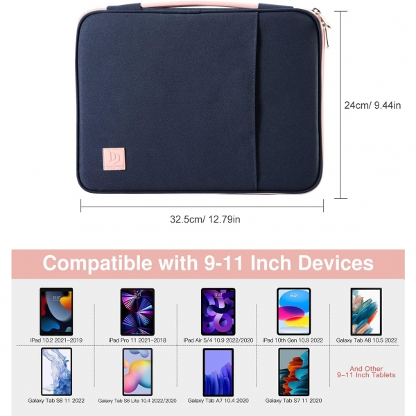 Dadanism Dzenleyici Tablet antas(9-11 in)-Indigo Pink