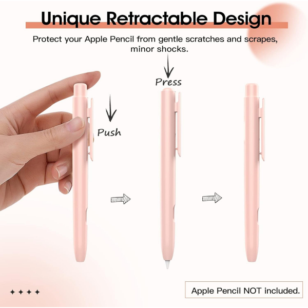 TiMOVO Apple Pencil Pro Klf -Light Pink