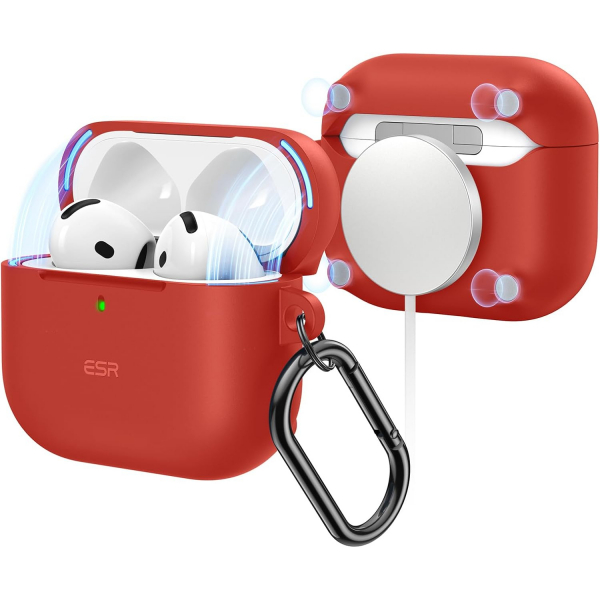 ESR Apple AirPods 4 HaloLock MagSafe Klf -Red