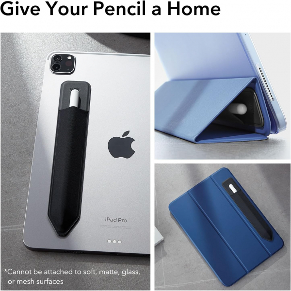 ESR Apple Pencil 1/2.Nesil Uyumlu Klf -Black