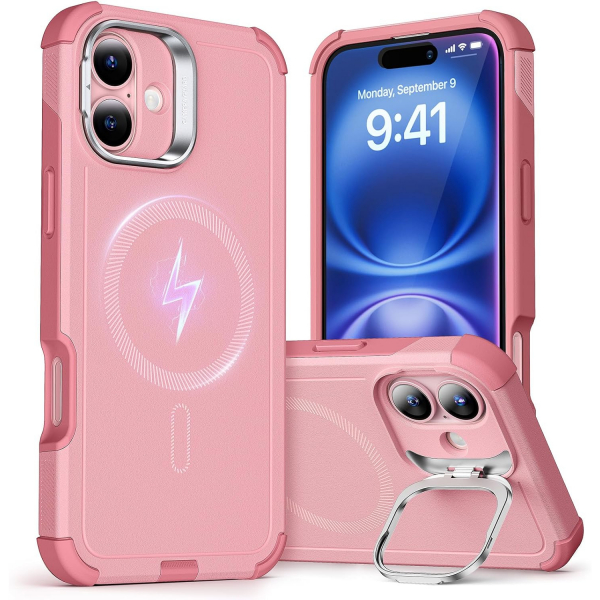 ESR Apple iPhone 16 Plus Cyber Klf -Magnetic Pink