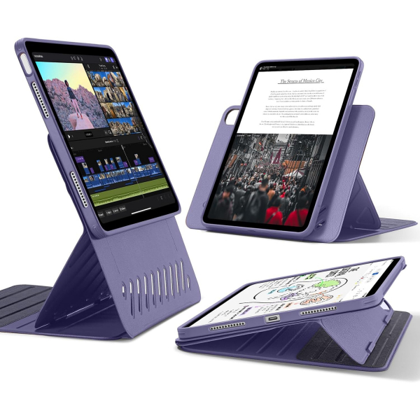 ESR Shift iPad Air Standl Klf (11 in)(6.Nesil)-Purple