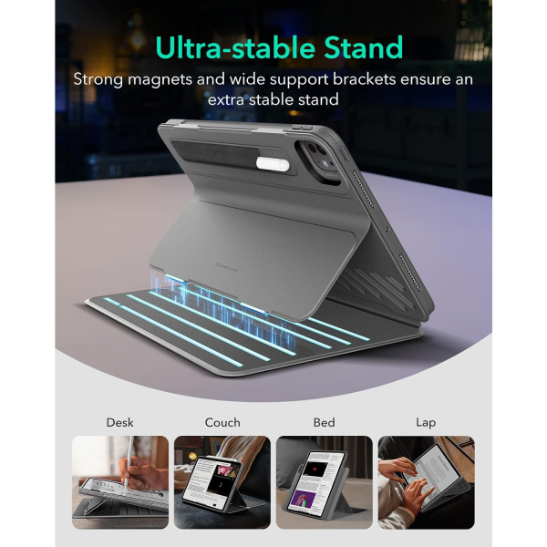 ESR Shift iPad Pro Standl Klf (11 in)(5.Nesil)-Grey