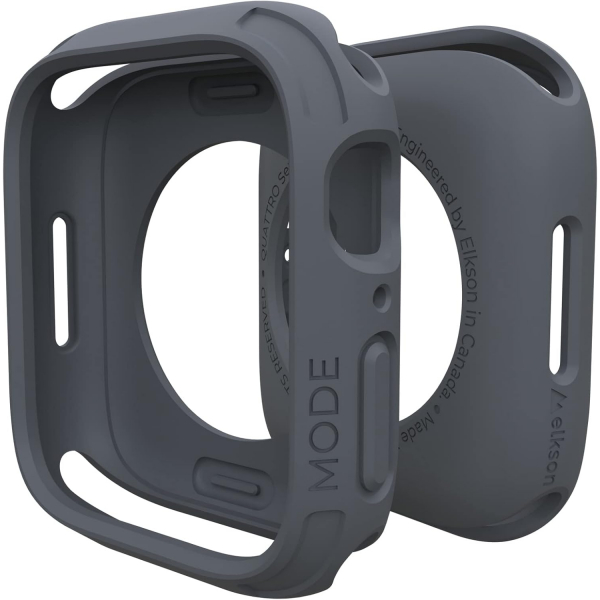 Elkson Apple Watch 9 45mm Bumper Klf-Grey