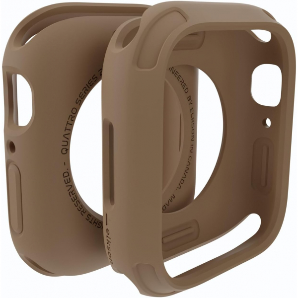 Elkson Apple Watch 9 45mm Bumper Klf-Tan 