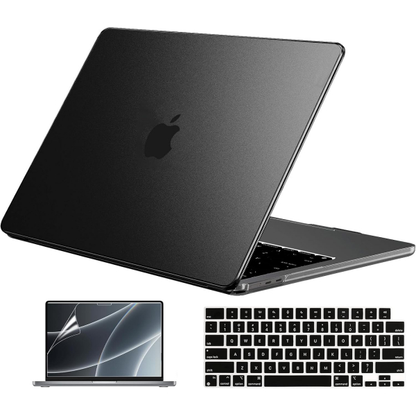 EooCoo MacBook Air M3 effaf Klf (13 in)-Frost Space Black