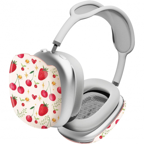 iBenzer Apple AirPods Max Koruyucu Klf-Cherry Berry