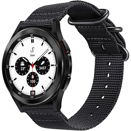 Fintie Galaxy Watch 7/6/5/4/FE Kay-Black