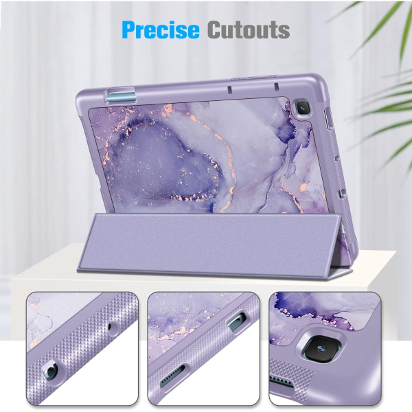 Fintie Galaxy Tab S6 Lite Klf (10.4 in)-Lilac Marble 